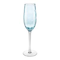 Sektglas Lividus Blau ca. 210 ml - Blau, MODERN, Glas (6,8/25cm) - Mömax