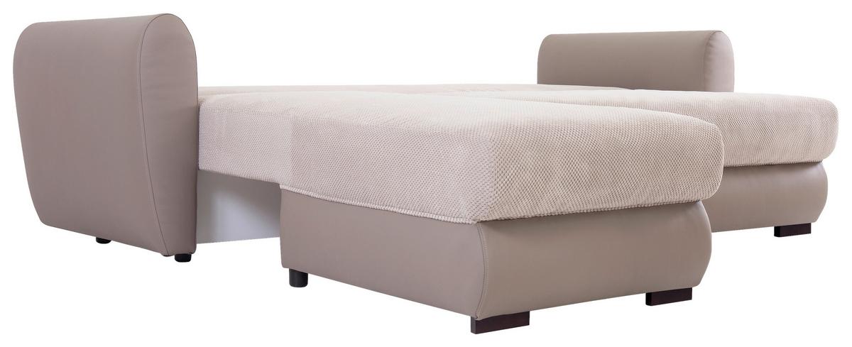 Zofa S Posteljno Funkcijo Erba, Bež, Predal - bež, Romantika, tekstil/les (236/102/73cm) - Mömax