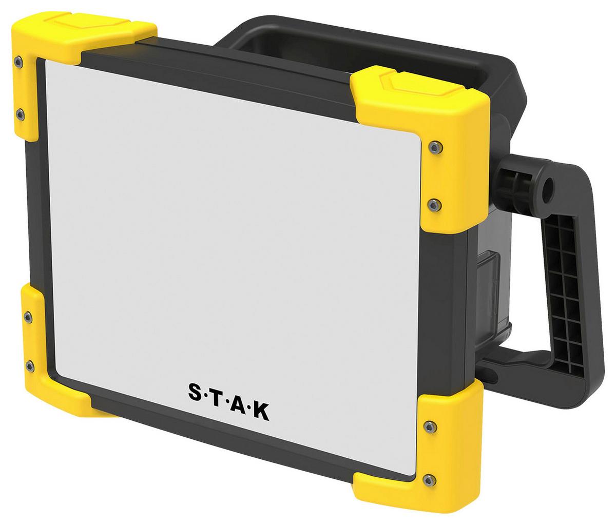 REFLEKTOR RĘCZNY ARBEITSSCHEINWERFER - czarny/żółty, Konventionell, tworzywo sztuczne (26,2/20,2/17,1cm) - Ambia Garden