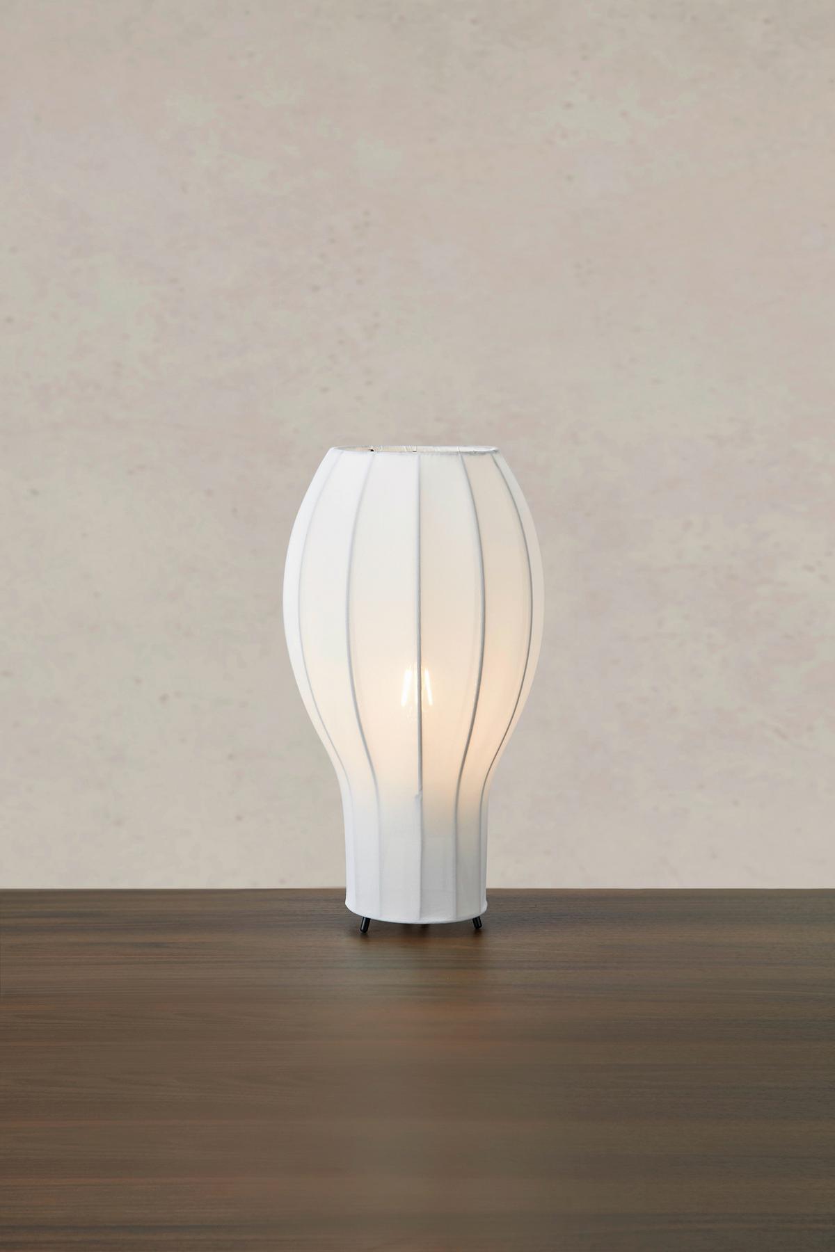 Tischleuchte Markslöjd Globo Weiß max.60 Watt - Schwarz/Weiß, Design, Kunststoff/Metall (21,5/21,5/36,5cm) - Markslöjd