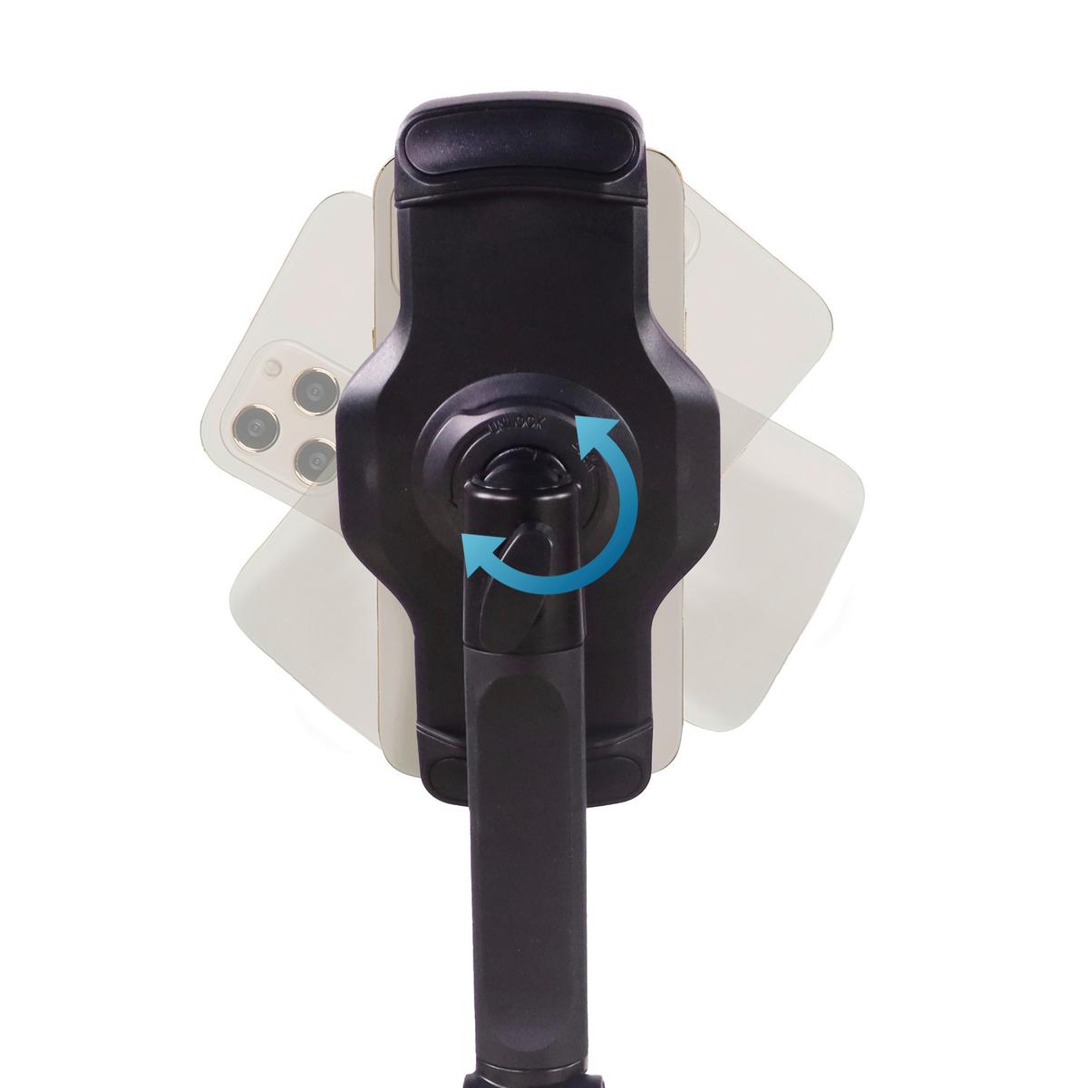 Držalo Za Mobitel Flexmobi Iii, Črna - črna, Moderno, kovina/umetna masa (15,5/22cm) - MID.YOU