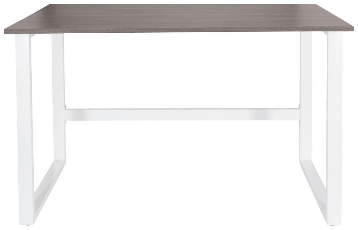 Pisalna Miza Workspace Light I, Siva, Bela - siva/bela, Basics, kovina/leseni material (120/60/76cm) - MID.YOU