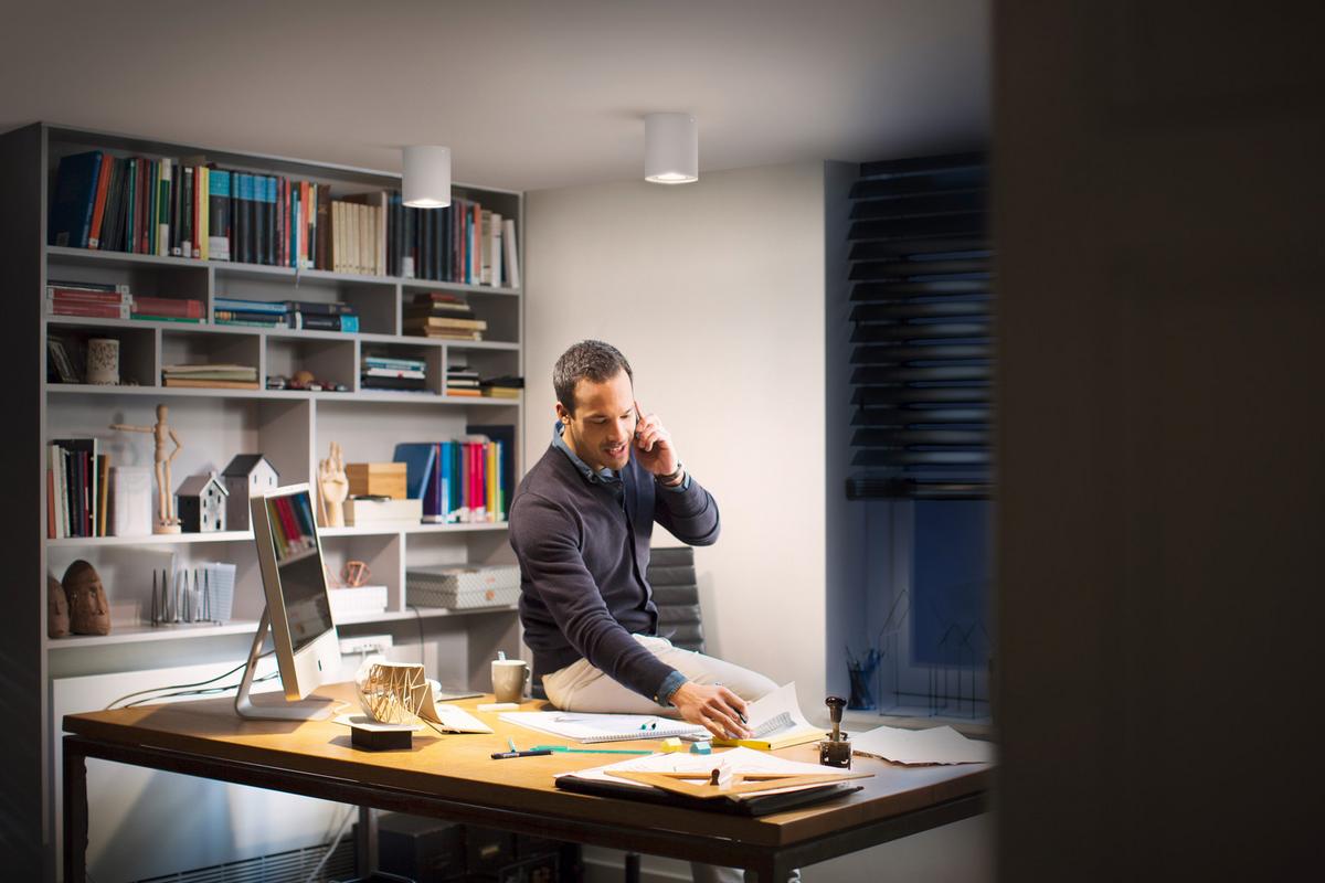 LAMPA REFLEKTOROWA LED PHILIPS HUE PILLAR EXT. W 1ER - biały, Basics, metal (10,3/12/10,3cm) - Philips HUE