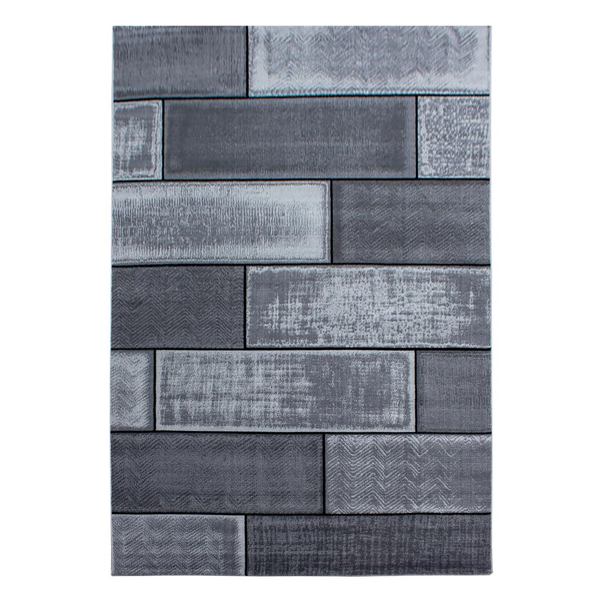Tkana Preproga Plus, Črna, 240x340cm - črna, Basics, tekstil (240/340cm) - Novel