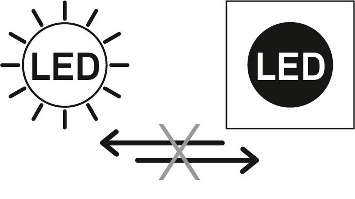 LAMPA SUFITOWA LED 3760019 - kolor aluminiowy, Design, tworzywo sztuczne/metal (42/36/7cm)