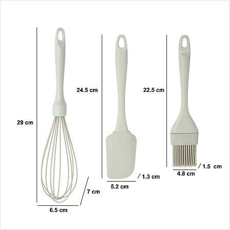 Set de ustensile de bucătărie Pastry - Basics (7/6,5/29cm)