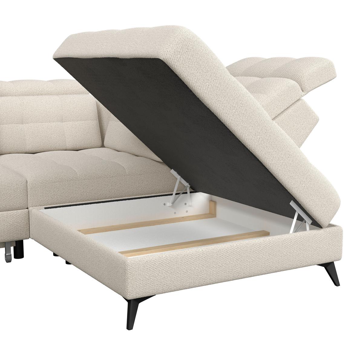 Coltar BARLETTA - crem, Romantik / Landhaus, textil (289/228cm) - Luca Bessoni