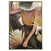 Keilrahmenbild Denise in Beige ca. 60x90cm - Beige/Braun, Holz/Kunststoff (60/90cm) - Modern Living