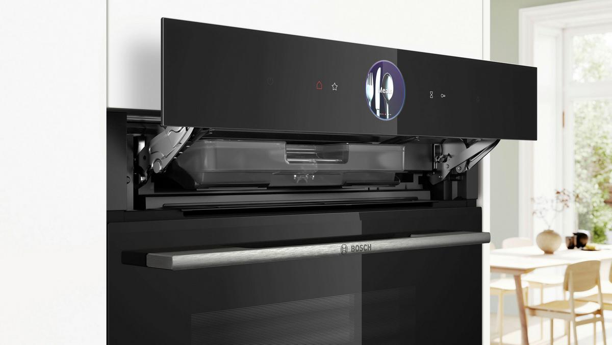 Kompaktbackofen CSG7361B1 Schwarz/Edelstahlfarben - Edelstahlfarben/Schwarz, MODERN, Glas/Metall (59,4/45,5/54,8cm) - Bosch