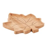 Dísztányér Autumn - natúr színű, Konventionell, fa (24,2/1,7/28,6cm) - Modern Living