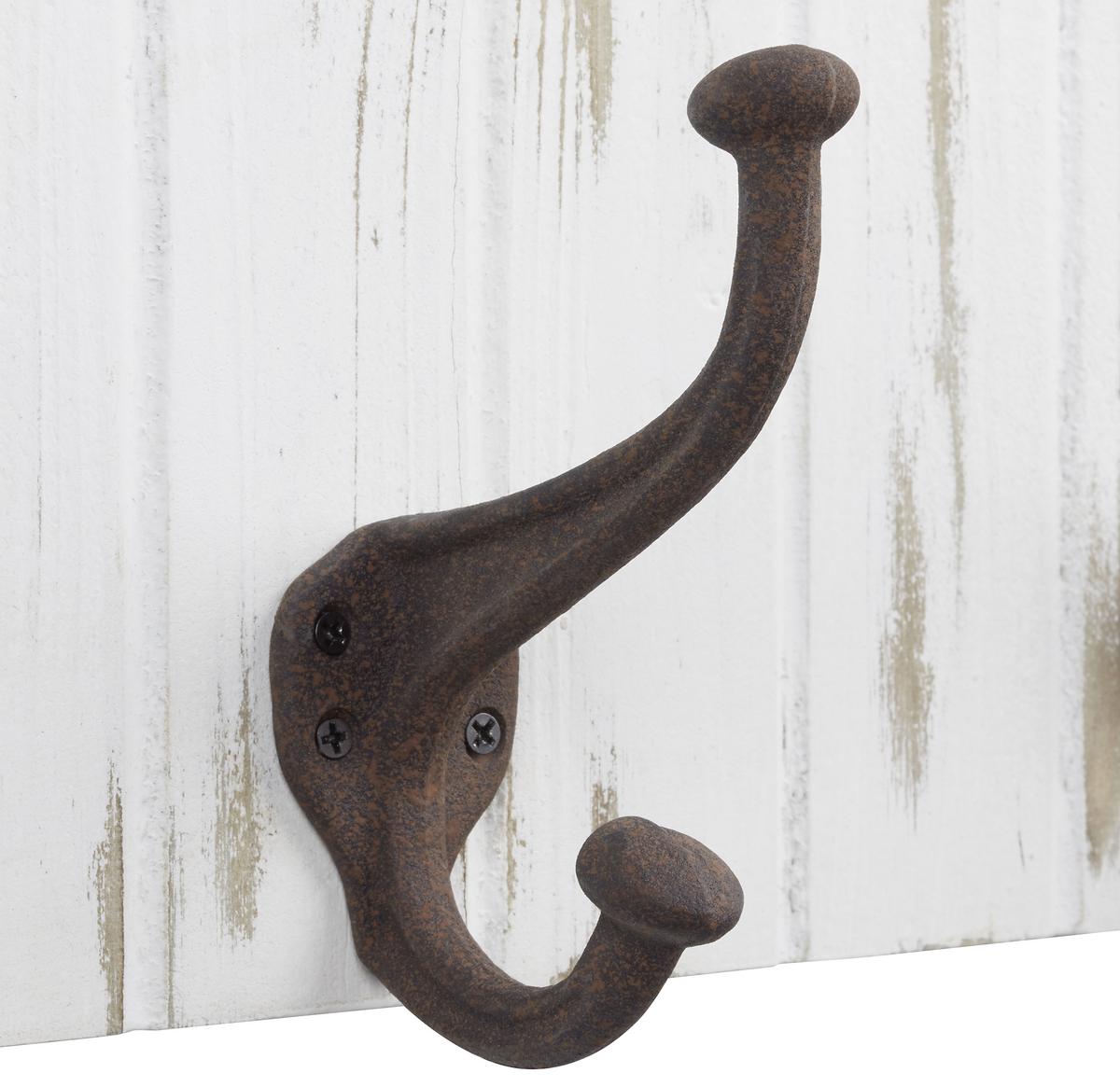 Zidni Čiviluk Family 17 - višebojna, Romantično / Seoski, drvo (70/30/11cm) - Modern Living