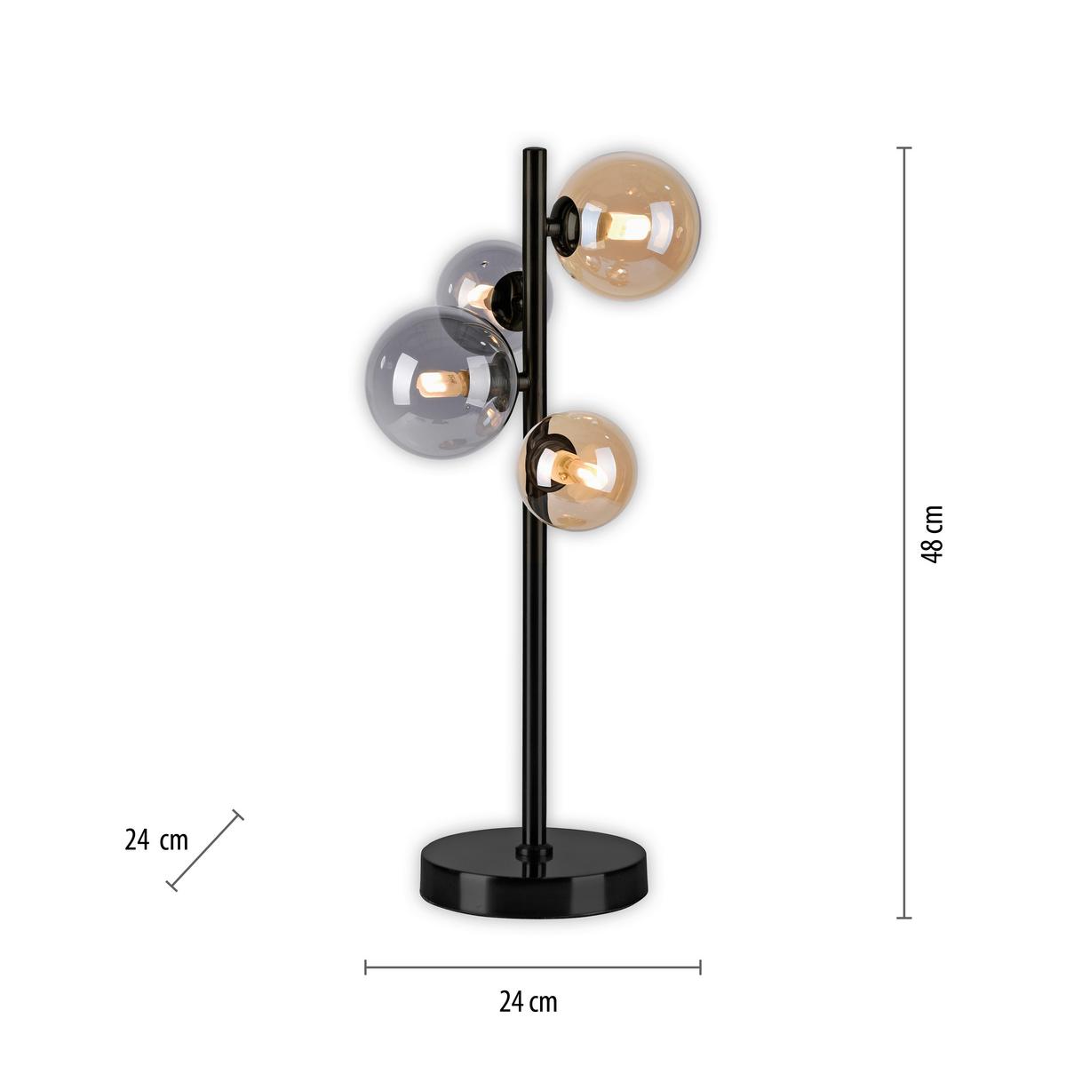 Tischleuchte Popsicle max. 3 Watt - Kunststoff/Metall (24/24/48cm)