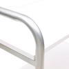 HYLLA ELVA -EXKLUSIV- - vit/silver, Modern, metall/trämaterial (70/173/40cm) - Mömax