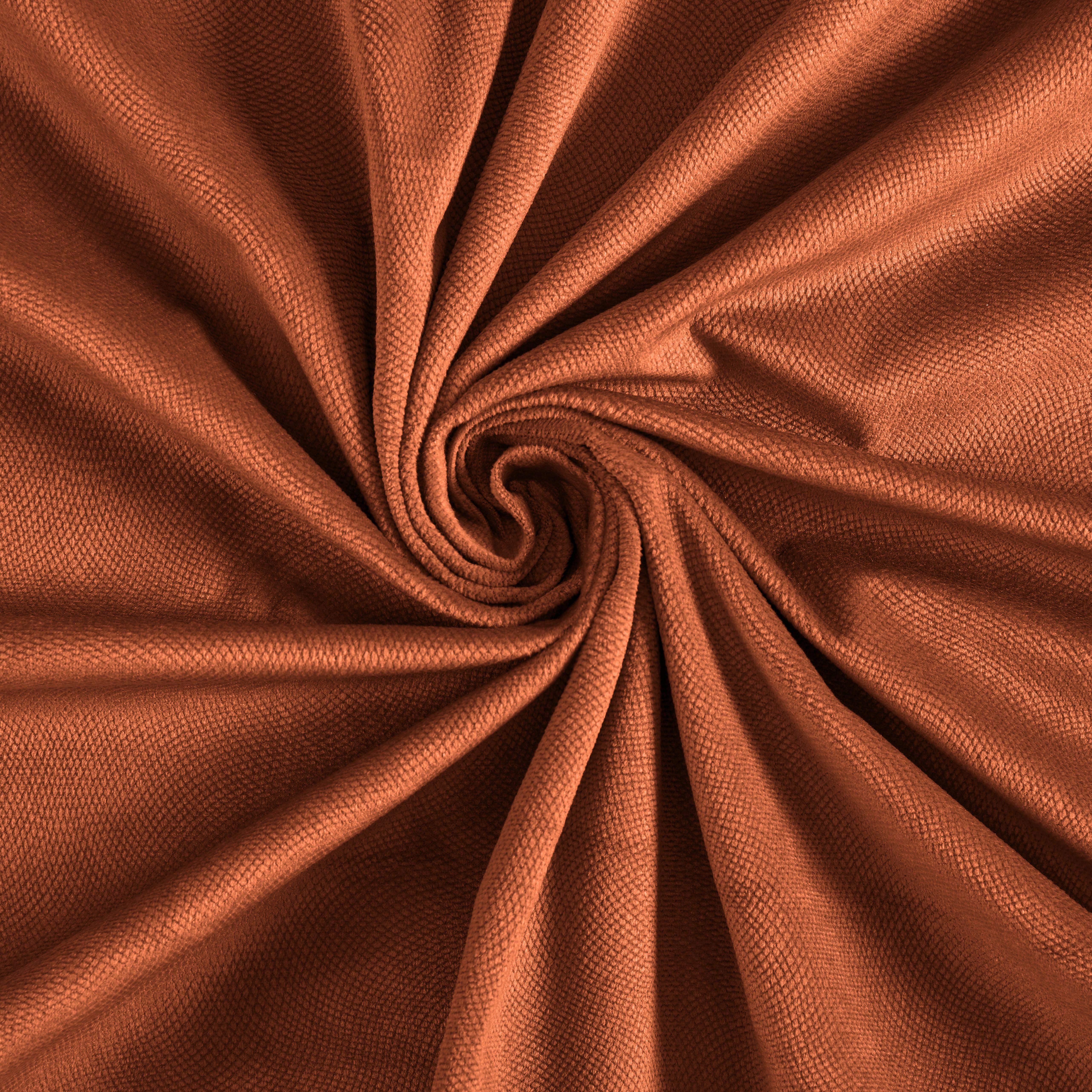 GARDINLÄNGD BIANCA - mörk orange, Klassisk, textil (140/245cm) - Modern Living