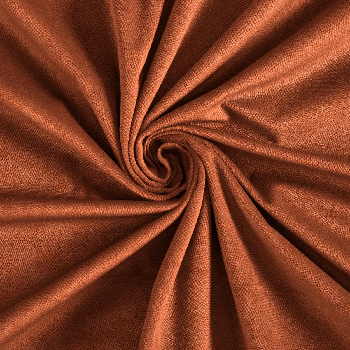 Končana Zavesa Bianca, Temno Oranžna, Ca. 140/245 Cm - temno oranžna, Konvencionalno, tekstil (140/245cm) - Modern Living