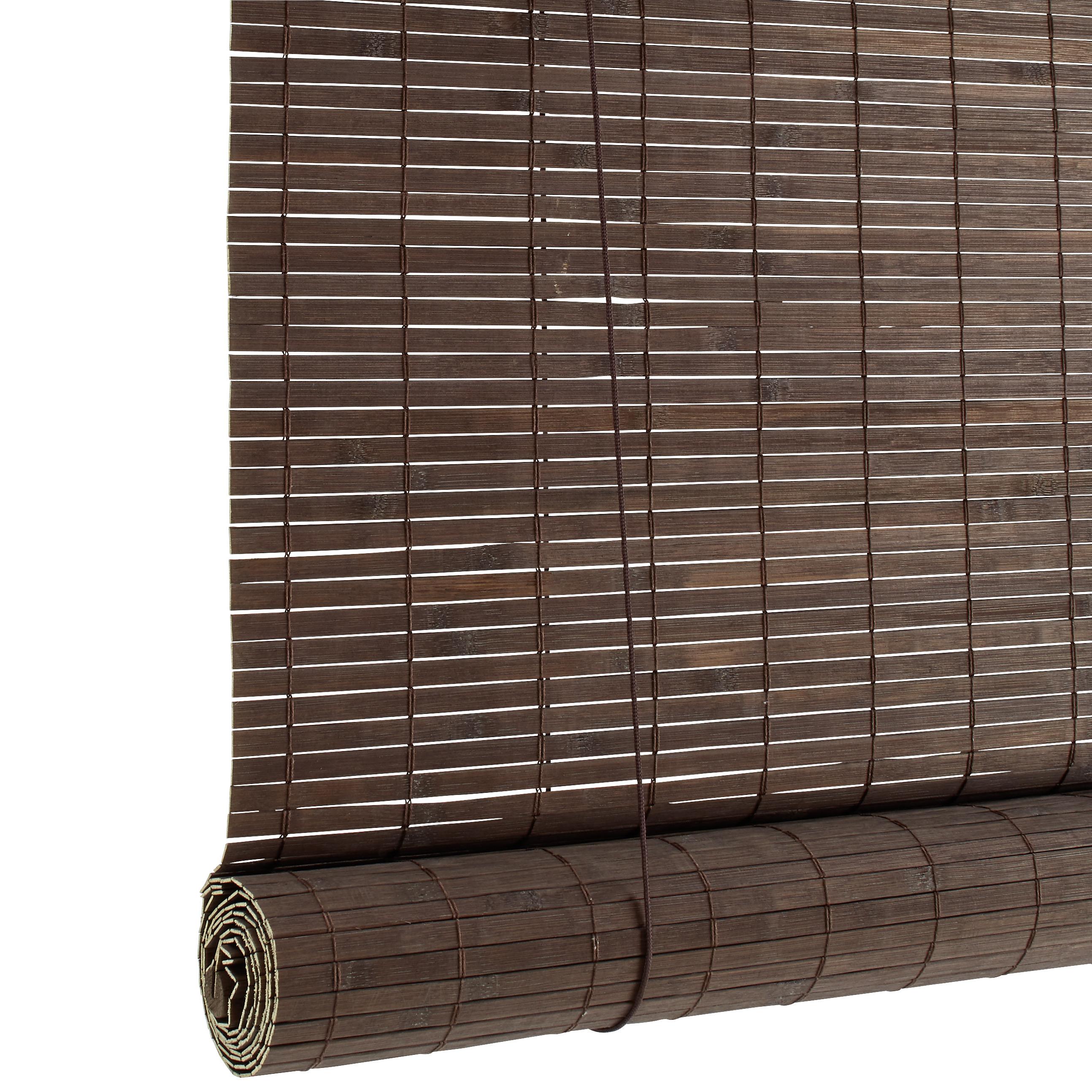 Rolo Zavjesa 100/180cm Woody - tamno smeđa, Lifestyle, drvo (100/180cm) - Modern Living
