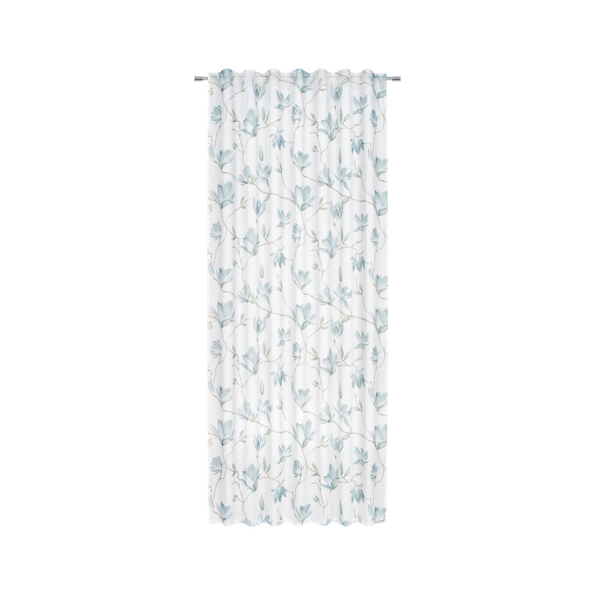 Končana Zavesa Magda - modra, Basics, tekstil (140/245cm) - Modern Living