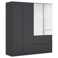 Omara S Klasičnimi Vrati Costa, Siva - siva, Moderno, leseni material (181/197/54cm) - Rauch Möbel