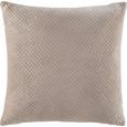 Zierkissen Stefanie in Beige, ca. 45x45cm - Beige, MODERN, Textil (45/45cm) - PREMIUM LIVING