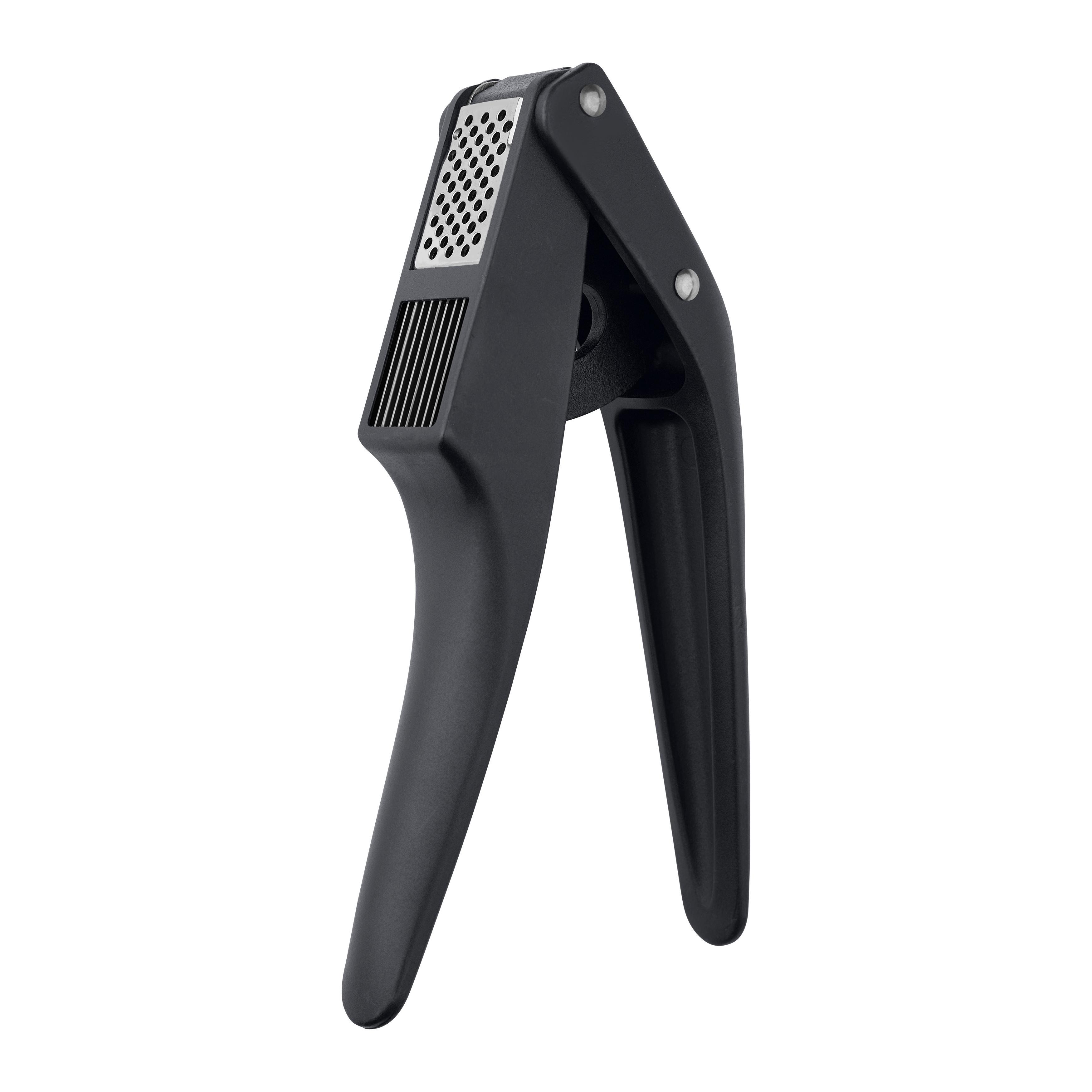 Knoblauchpresse Kiki Dunkelgrau - Dunkelgrau, KONVENTIONELL, Kunststoff/Metall (3,6/19,3cm) - Mömax