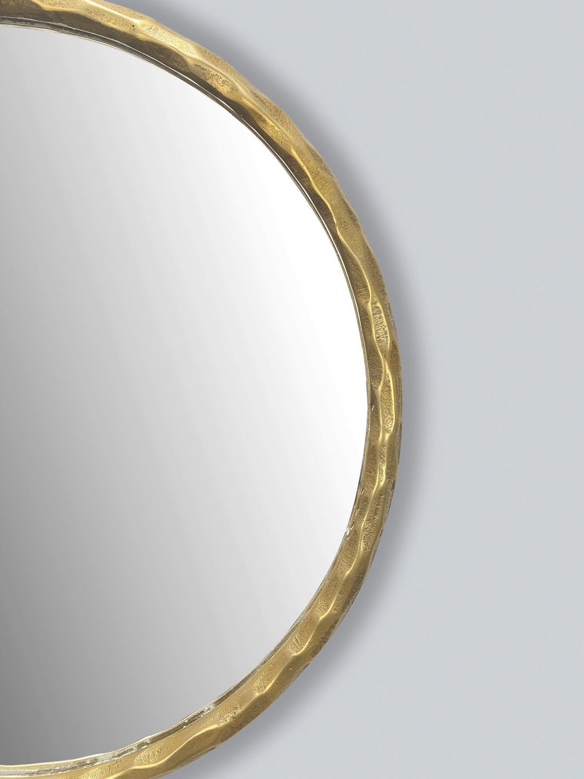 WANDSPIEGEL WL7.103 - Goldfarben, Design, Glas/Metall (60/60/4cm) - MID.YOU