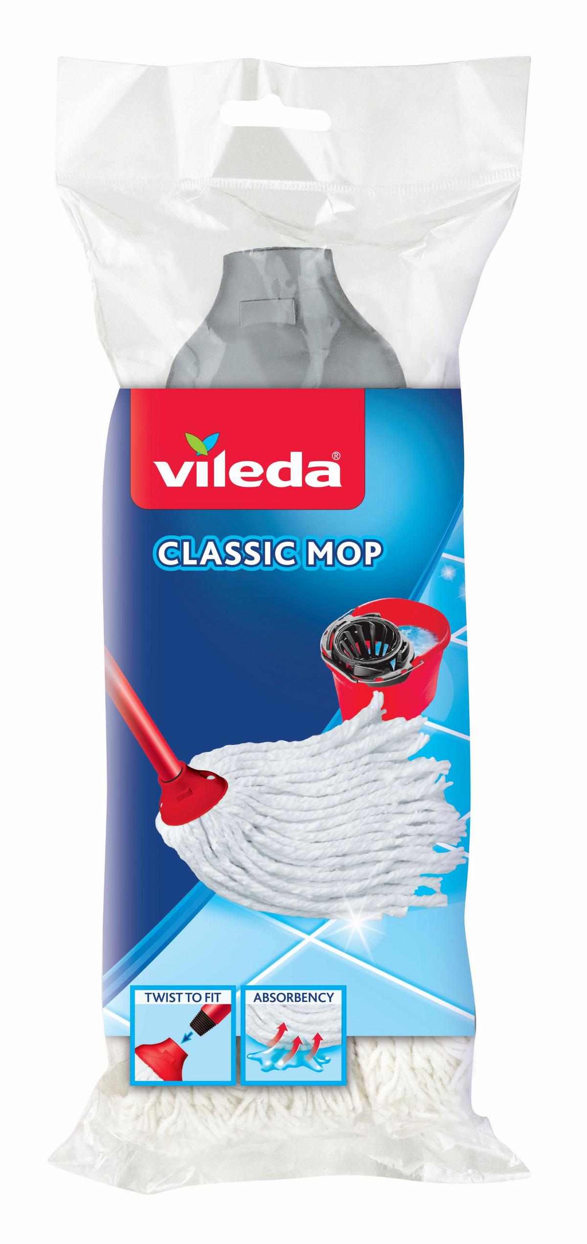 Felmosófej F25314 Vileda - fehér, Konventionell, textil - Vileda