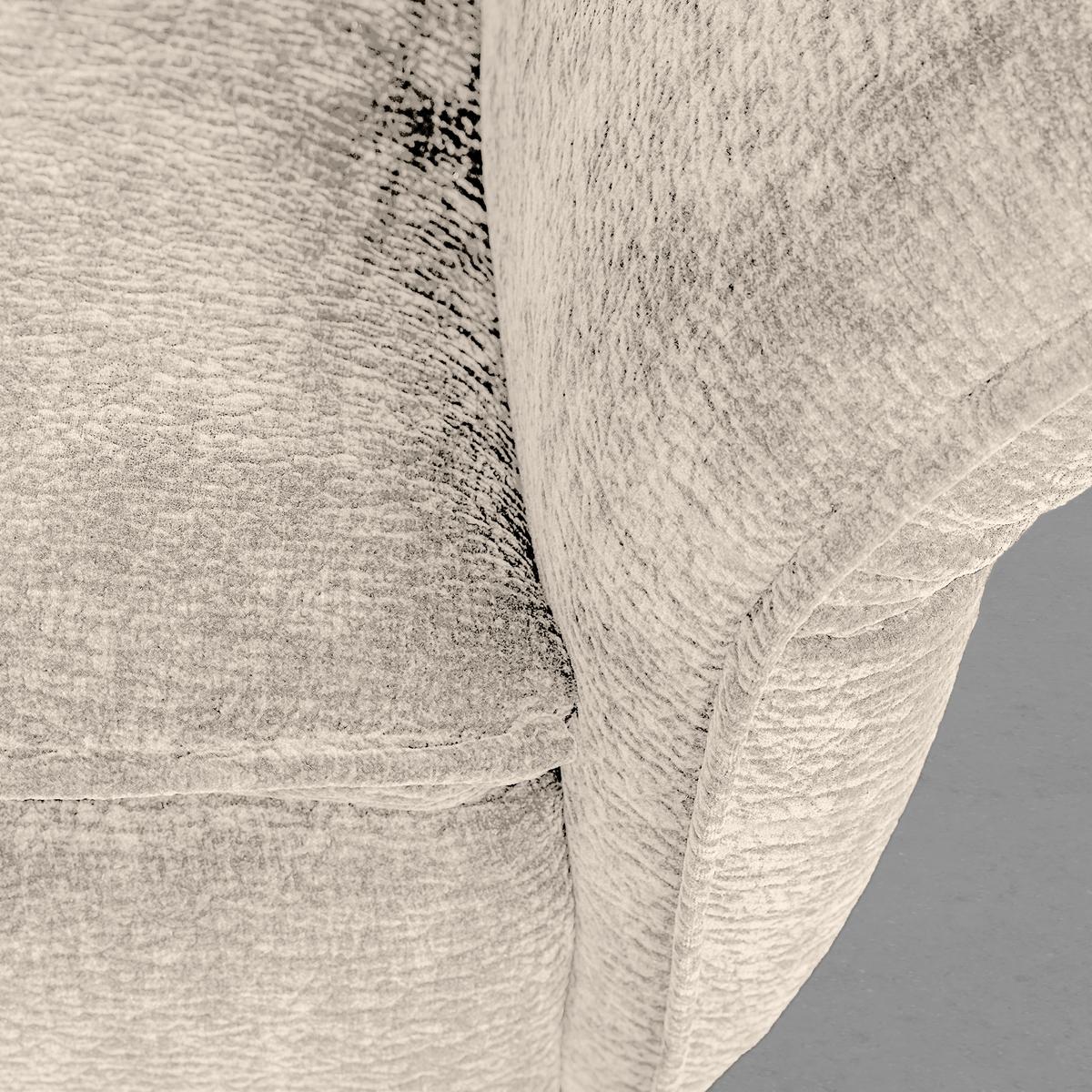 Megasofa Ottawa Beige Armlehnfunktion, ohne Kissen - Beige/Schwarz, MODERN, Textil/Metall (272/87/107cm) - Premium Living