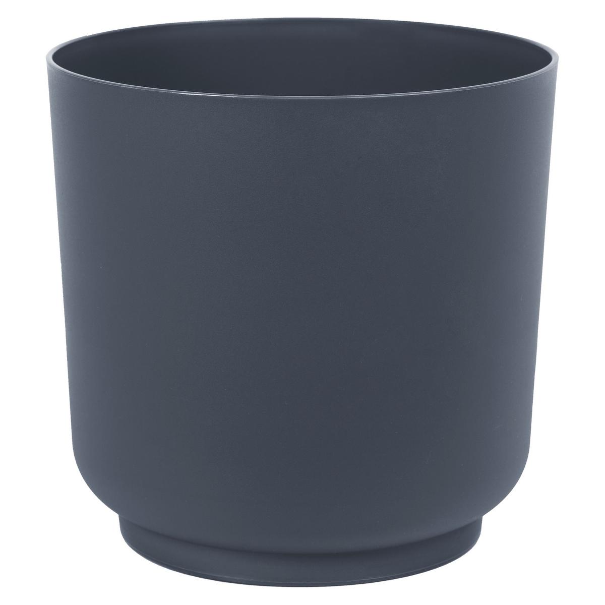 Kaspó Siena Eco 20 - antracit, Konventionell, műanyag (20/19,4cm) - Mömax