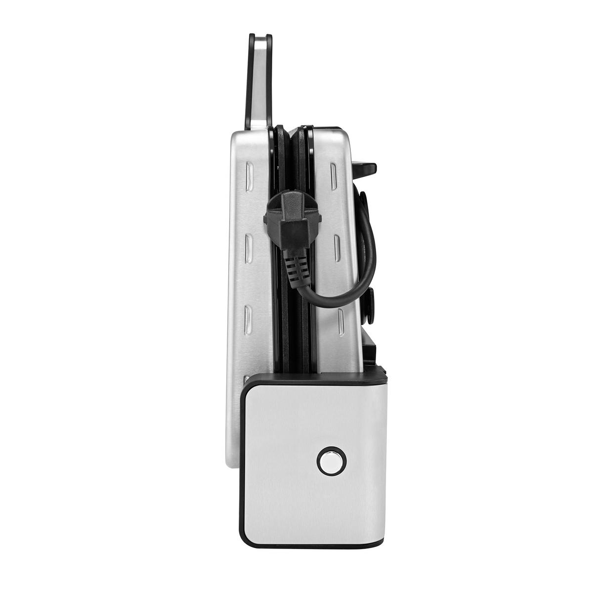 GRILL KONTAKTOWY 0415110011 WMF - kolor srebrny/czarny, Design, metal (45/13,6/36,6cm) - WMF