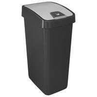Abfalleimer Arne Aus Kunststoff Ca. 45l - Grau, Kunststoff (40/30/61,5cm) - Modern Living