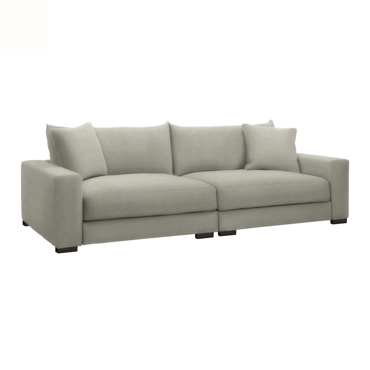Megasofa Pedro Taupe - Taupe, MODERN, Holz/Holzwerkstoff (261/83/124cm) - Mömax