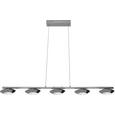 Pendelleuchte Leonita mit Led 5-flammig - Chromfarben, MODERN, Metall (90/11,5/120cm) - Mömax modern living Pendelleuchte Leonita mit Led 5-flammig - Chromfarben, MODERN, Metall (90/11,5/120cm) - Mömax modern living