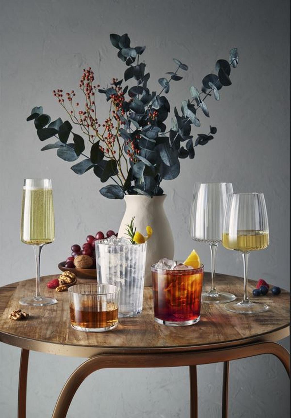 Gläserset Exclusiva Klar,12-teilig - Klar, KONVENTIONELL, Glas (355ml) - Van Well