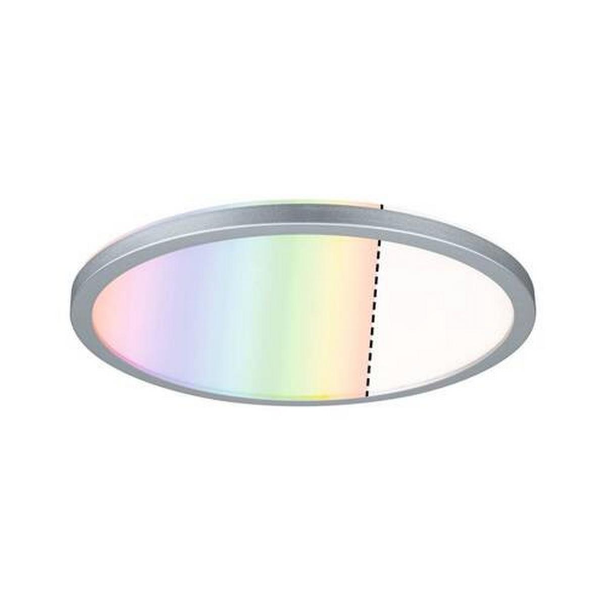 LED-Paneel Atria Shine in Chromfarben max. 12 Watt - Chromfarben, Basics, Kunststoff (29,3cm) - Paulmann