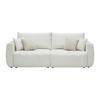 Schlafsofa Bologna Creme - Beige/Creme, Holz/Textil (245/74-90/104cm) - Mömax