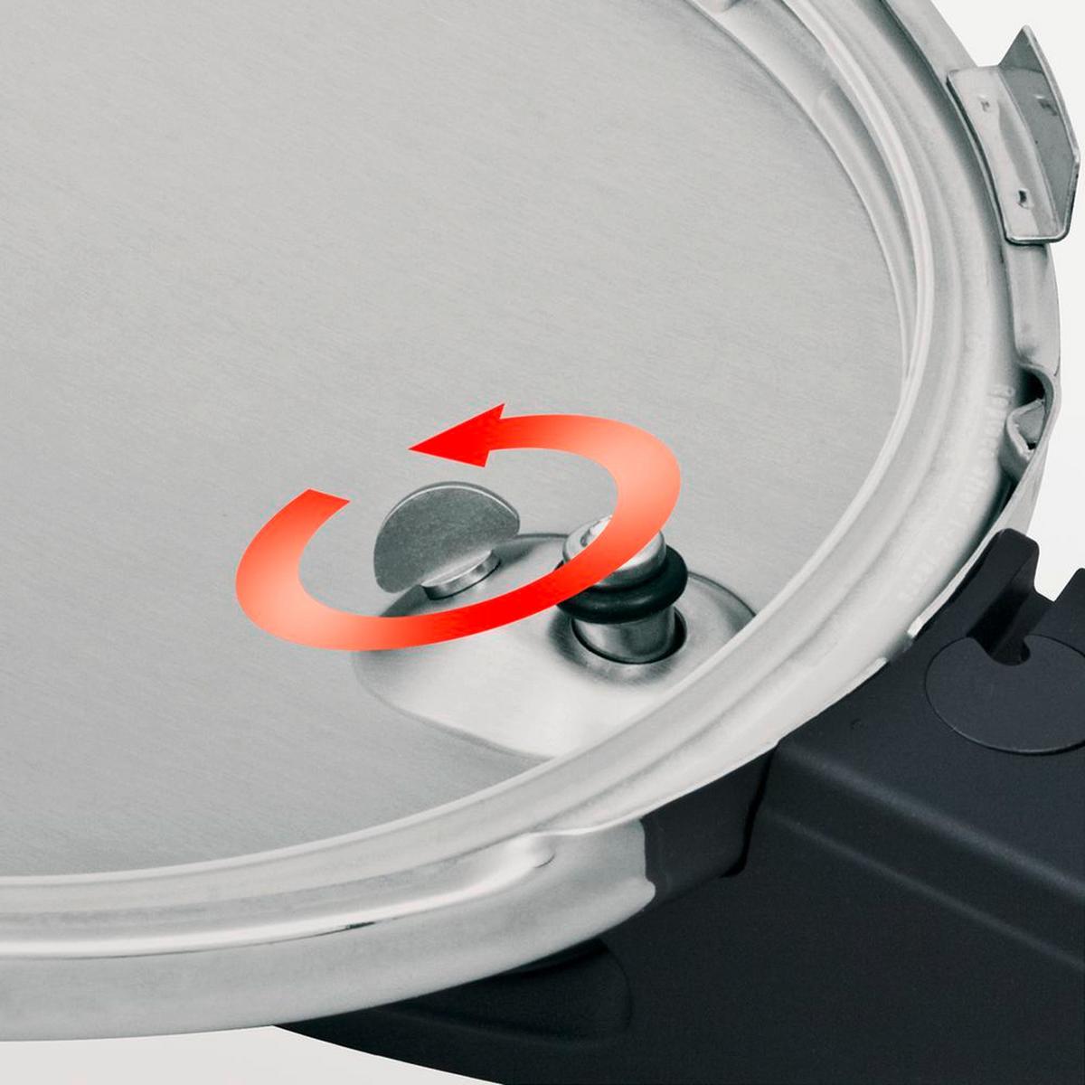 SZYBKOWAR 602-410-06-000/0 FISSLER - kolor srebrny, Basics, metal (22cm) - Fissler