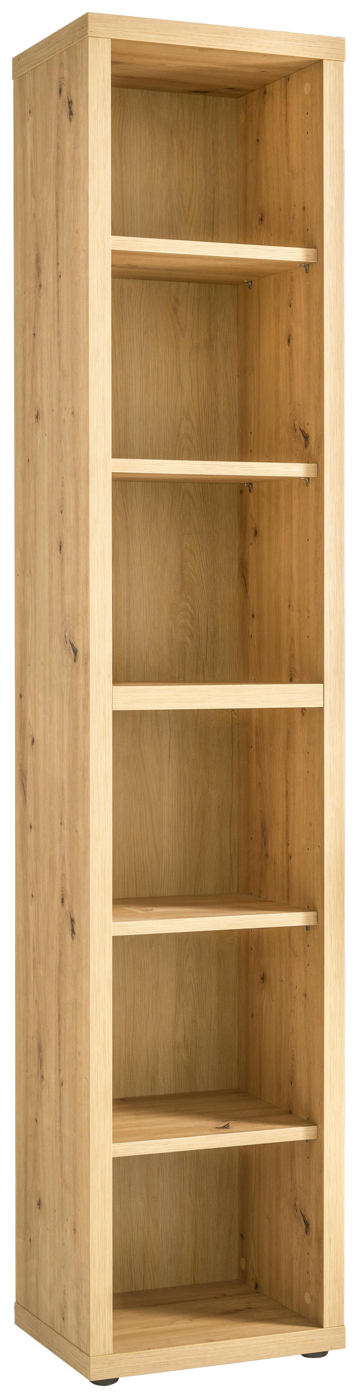 Regal in Eichefarben - Eiche Artisan, MODERN, Holzwerkstoff (45/216/36cm) - Mömax