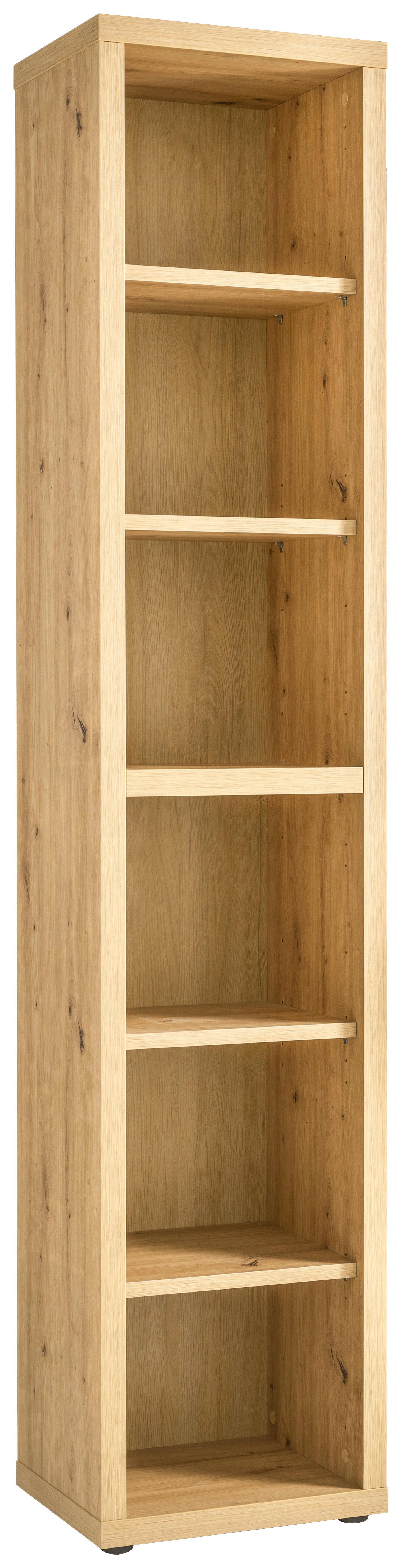 HYLLA MASSICCIO -LAGER- - ek Artisan, Modern, trämaterial (45/216/36cm) - Mömax