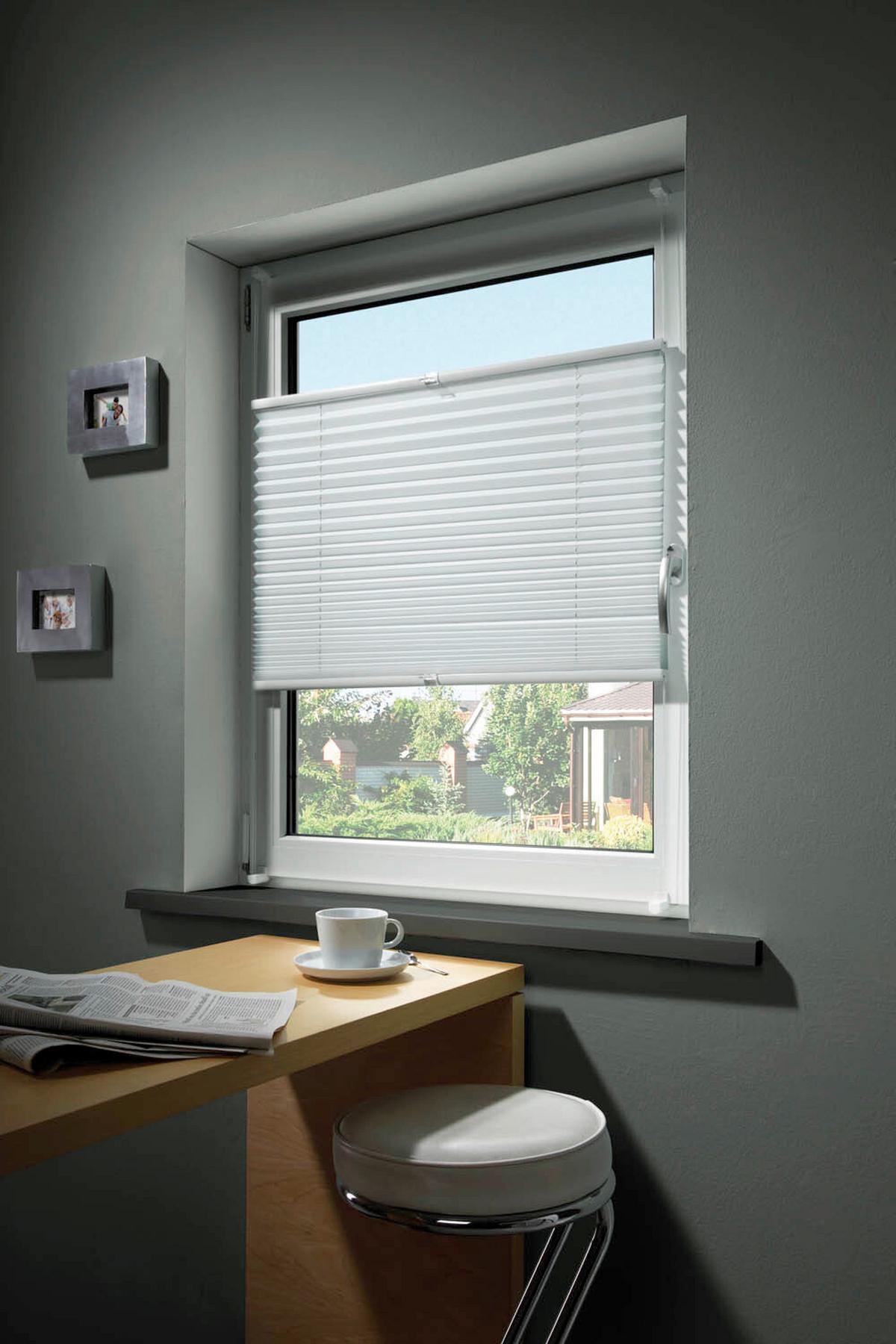 ROLETA PLISOWANA FREE - biały, Basics, tkanina (40/100cm) - Homeware