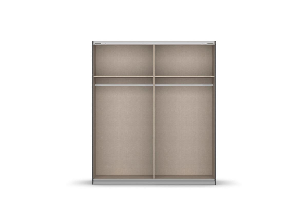 Ormar S Kliznim Vratima Subito - bijela/hrast Artisan, Moderno, drvni materijal/metal (181/197/61cm) - Modern Living