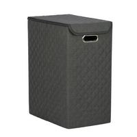 Košara Za Perilo Oxford 1 - črna, Moderno, kovina/karton (25/40/50cm) - Mömax