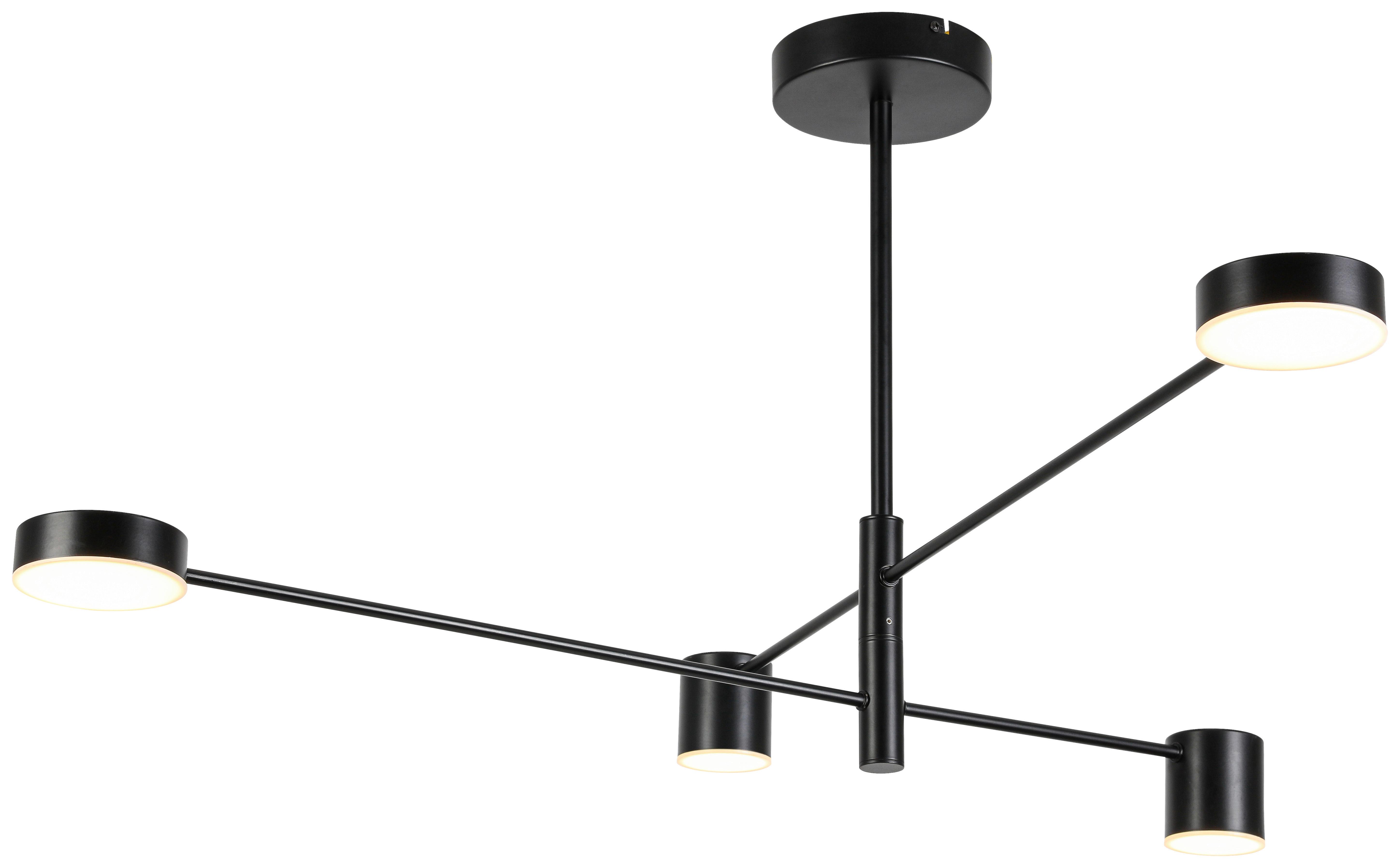 LAMPA WISZĄCA UTINA - czarny, Design, tworzywo sztuczne/metal (91,4/91,4/51cm) - Collett's Monde
