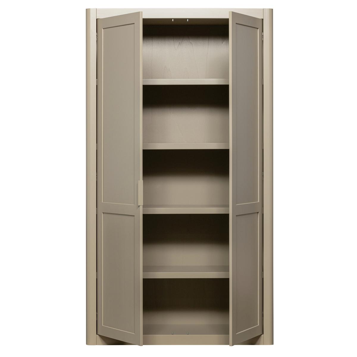 Mehrzweckschrank Gunnar Schlammfarben B: 120 cm - Schlammfarben, Design, Holz (120/217/48cm) - Livetastic