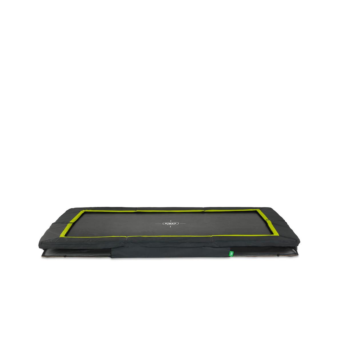 Trampolin Exit Schwarz - Schwarz, KONVENTIONELL, Kunststoff/Metall (214/305cm) - EXIT Toys