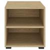 HYLLA UNIT-ELEMENTS MINI -BASED- - svart/ekfärgad, Modern, trämaterial (45,6/44,8/40cm) - Based