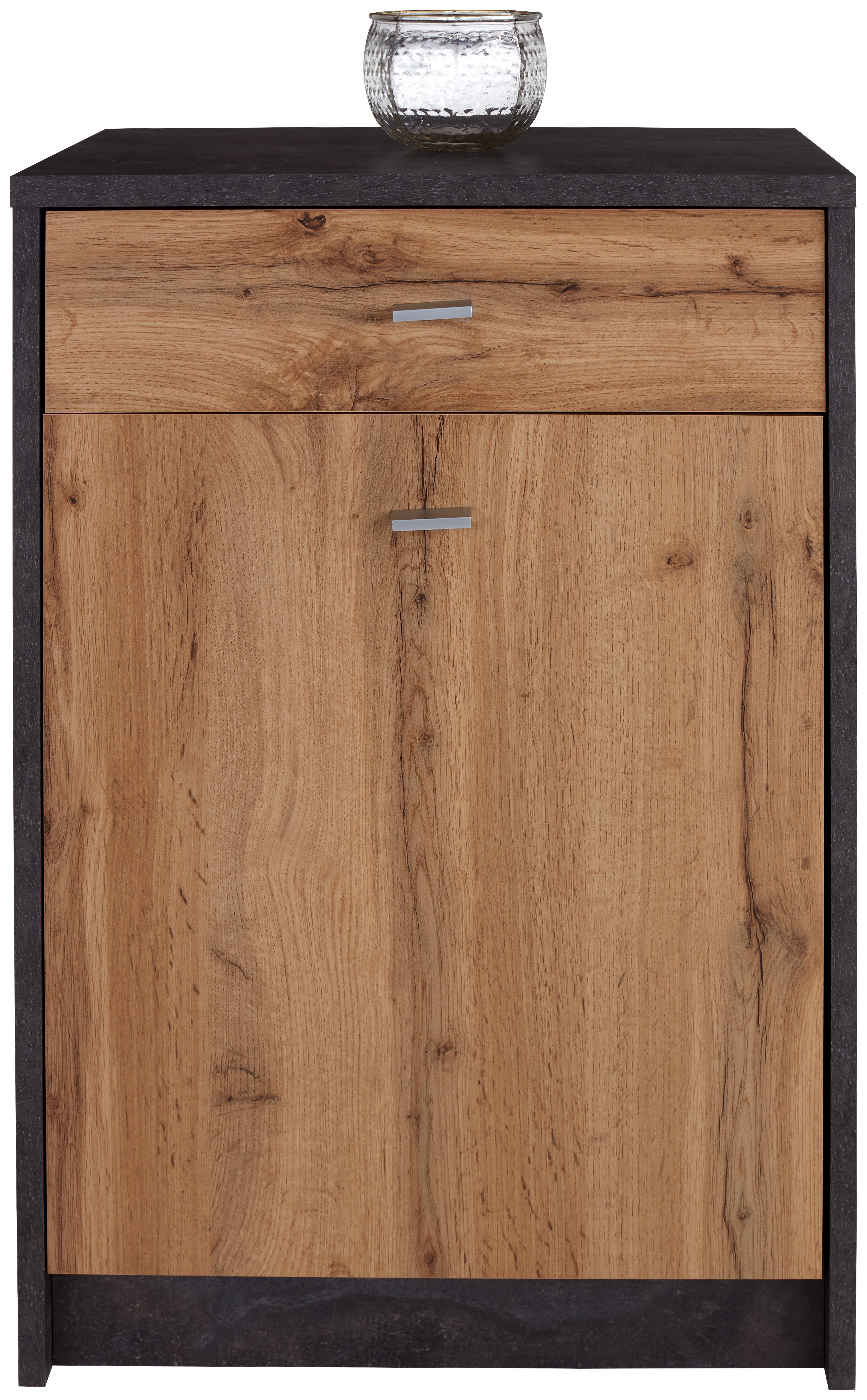 Comodă 4 YOU - culoare lemn stejar, Modern, material pe bază de lemn (50/85,4/34,6cm) - Modern Living