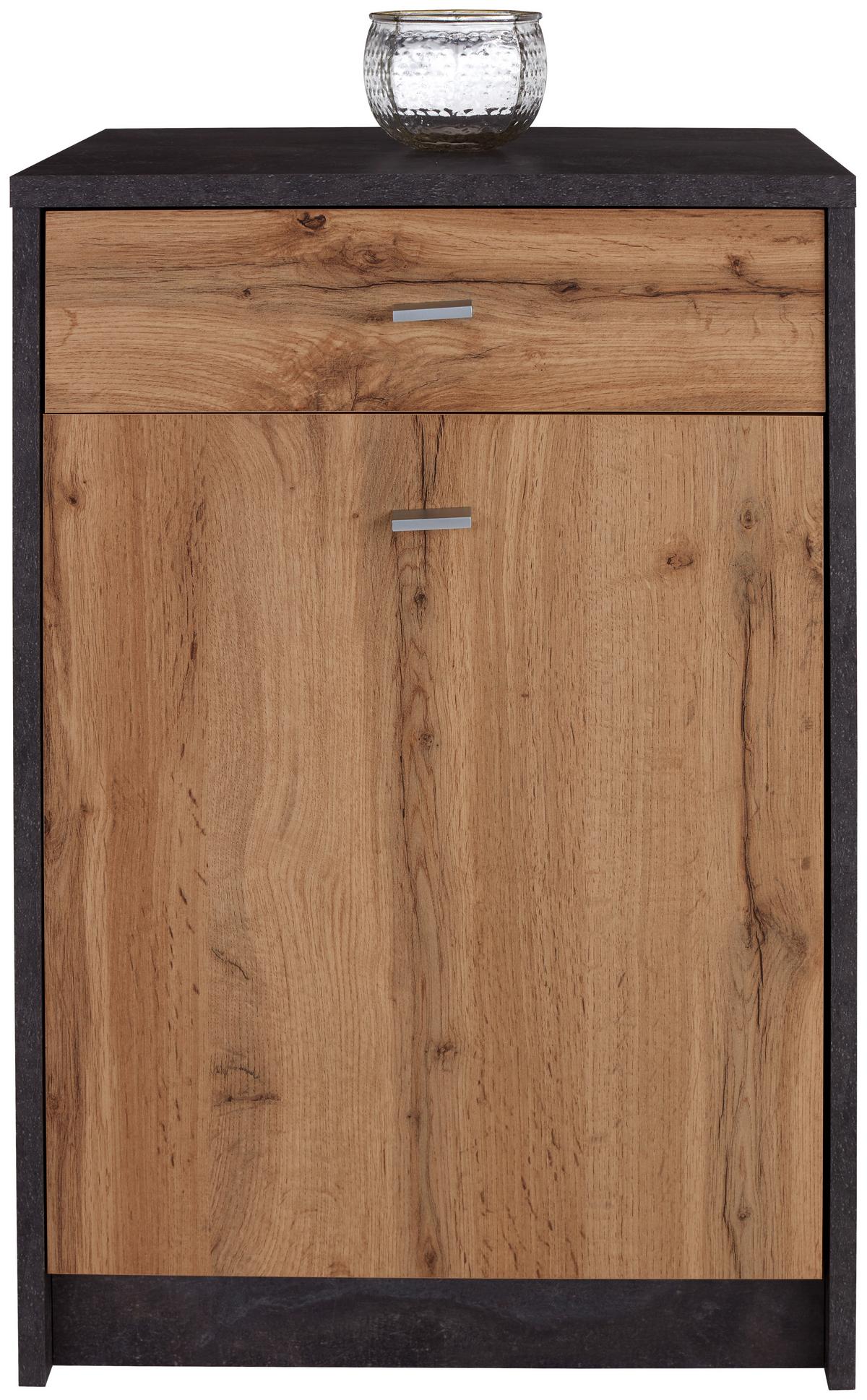 Comodă 4 YOU - culoare lemn stejar, Modern, material pe bază de lemn (50/85,4/34,6cm) - Modern Living