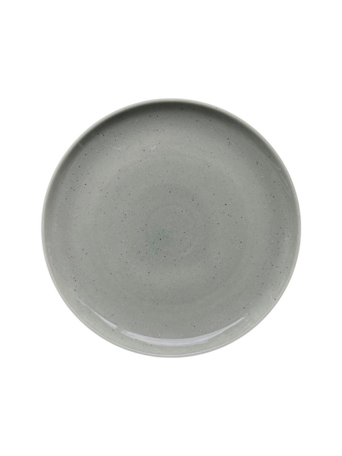 SERWIS OBIADOWO-ŚNIADANIOWY STILO PEPE - szary, Trend, ceramika (29,5/32,5/29cm) - ASA