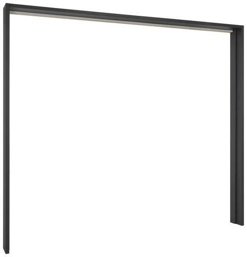 Passepartout in Graphitfarben - Graphitfarben, Holzwerkstoff (250cm) - Premium Living