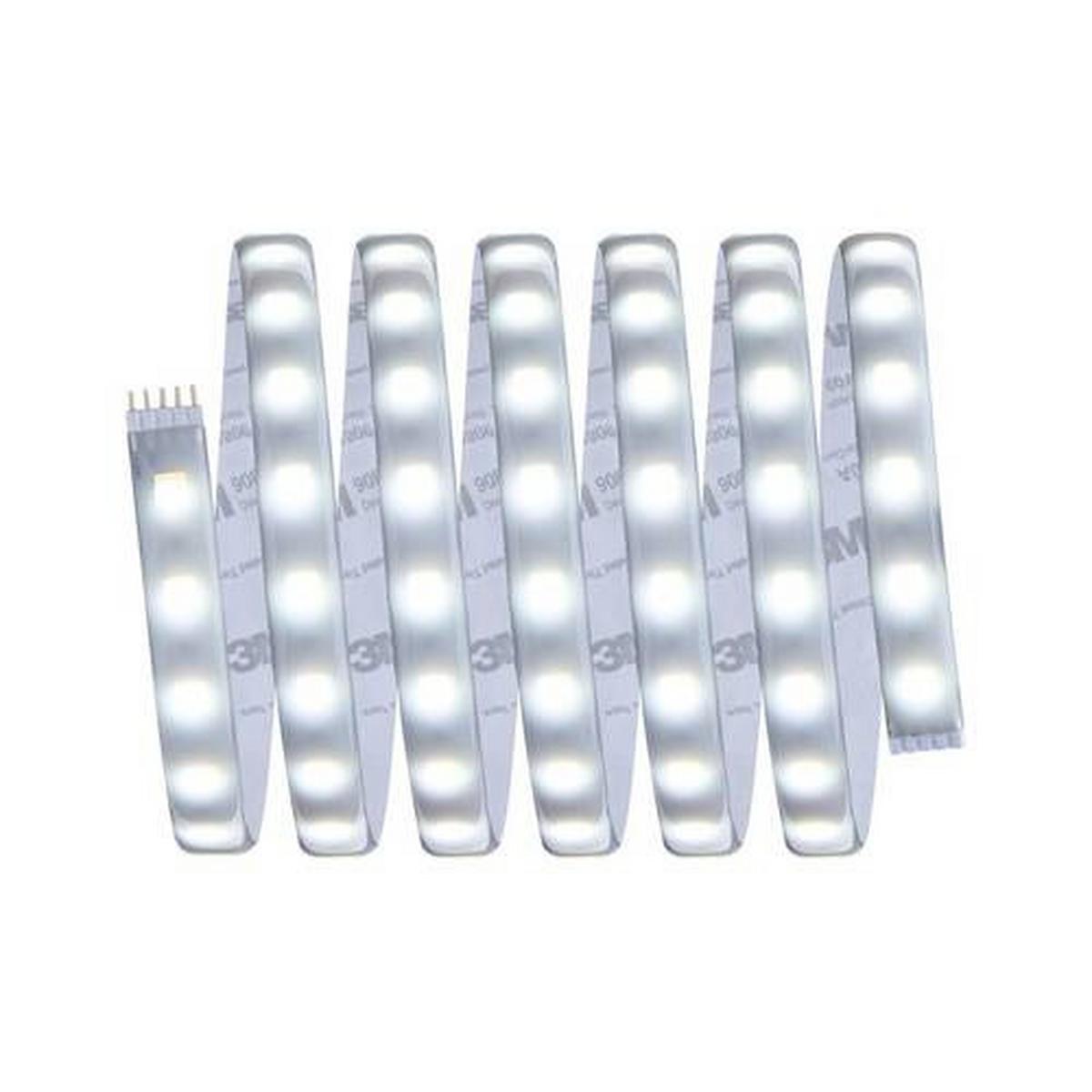 LED-Strip 70550 in Silberfarben max. 16 Watt - Silberfarben, Basics, Kunststoff (250,0cm) - Paulmann